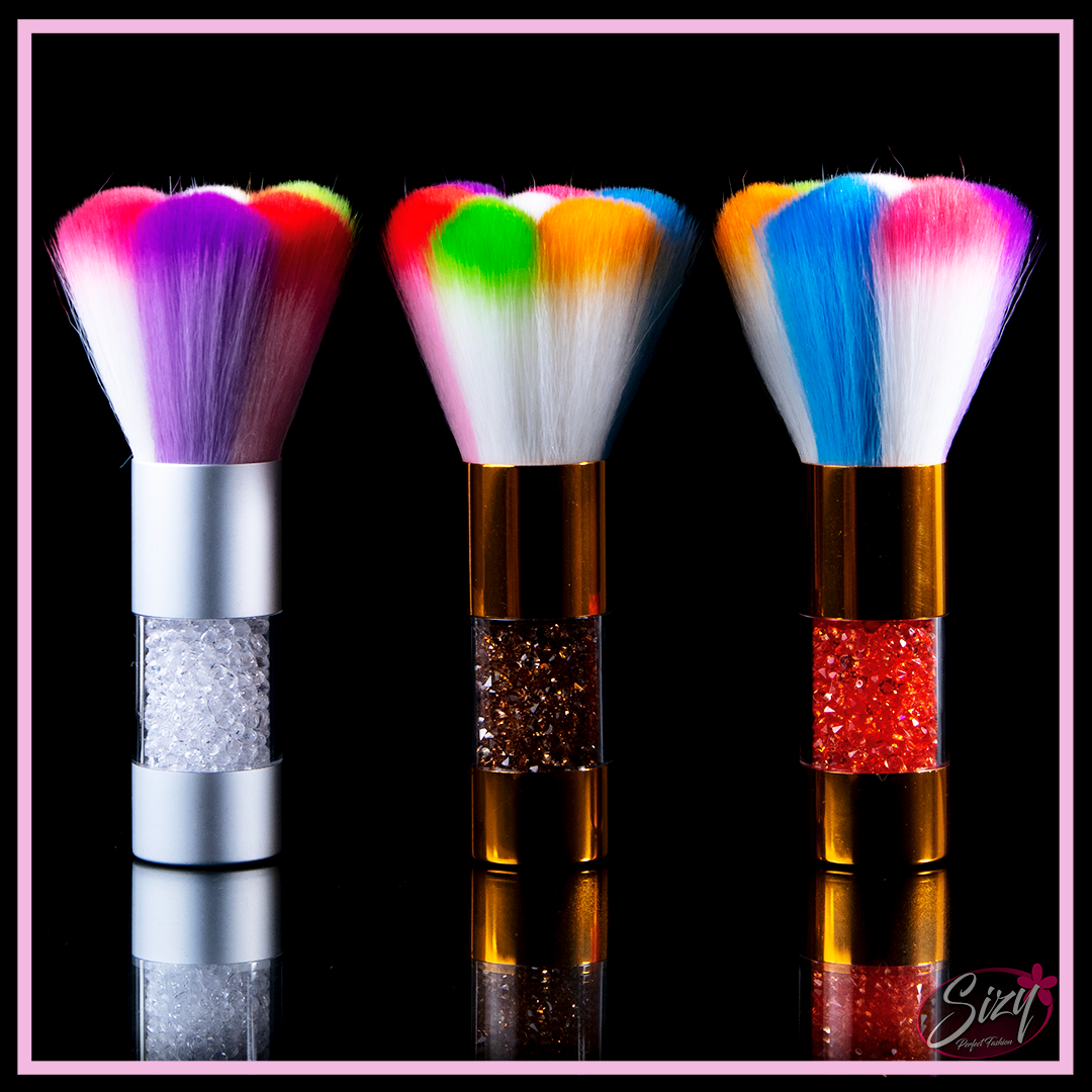 Bledo Decorado Sacudidor De Residuos Grande