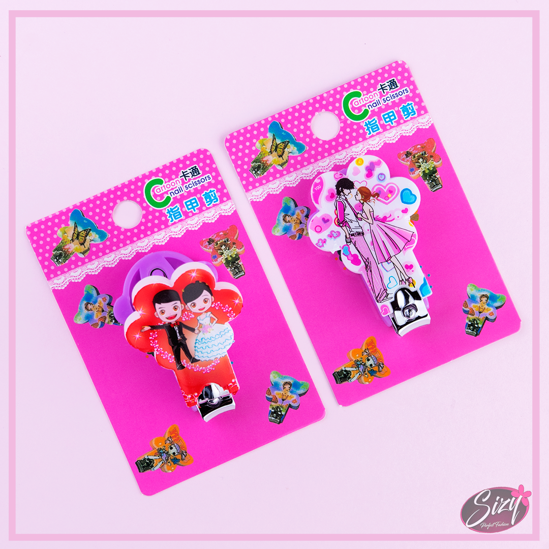 Corta Uñas Pequeño Con Estampado