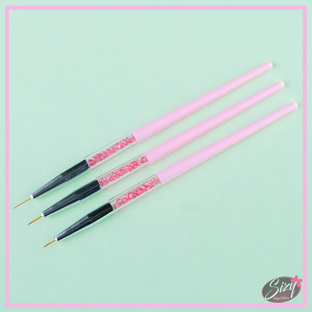 Set Liner Para Delineador Nail Art