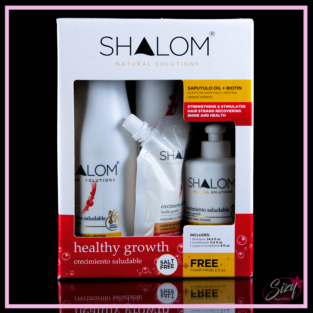 Kit Para El Cabello Crecimiento Saludable Shalom