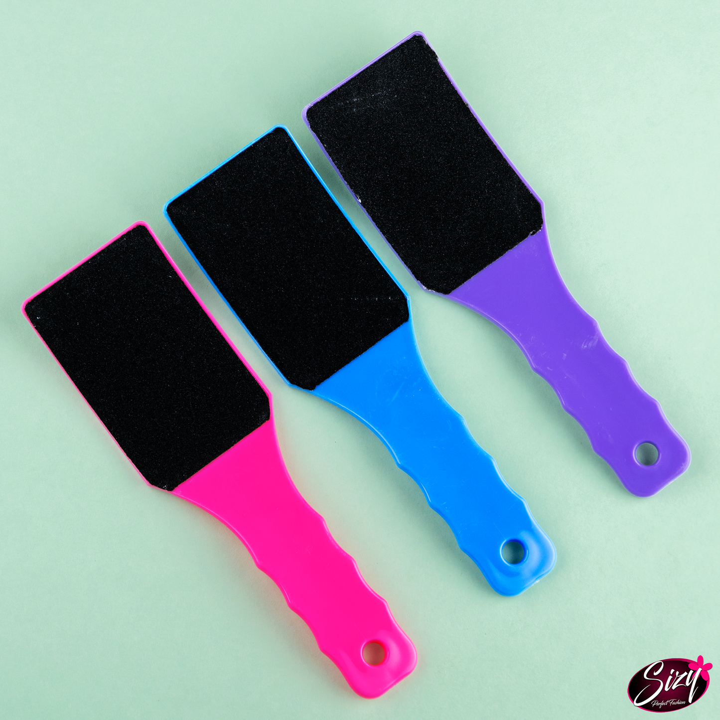 Lima Para Pies Oval Plástico