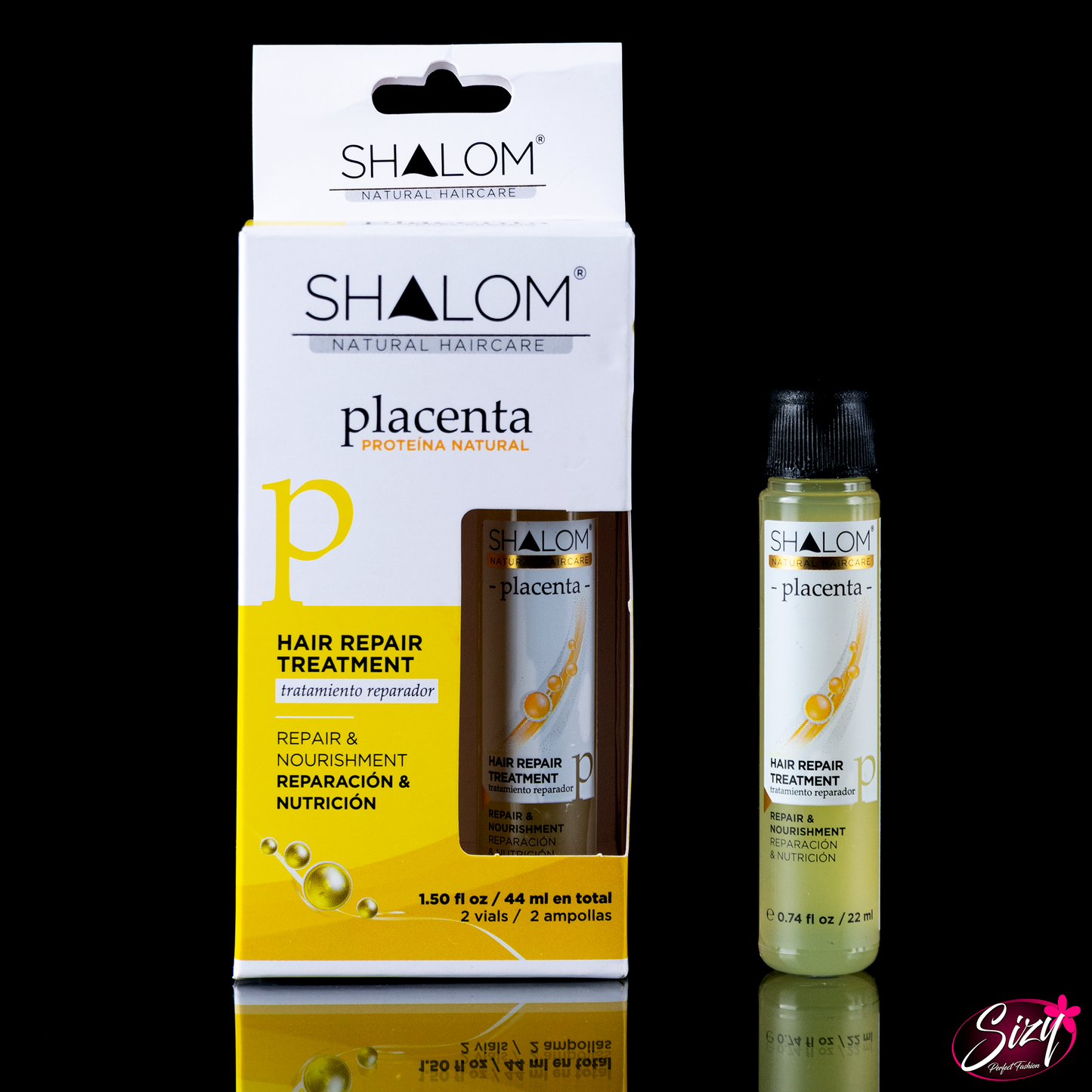 Ampolla Tratamiento Reparador De Placenta Shalom