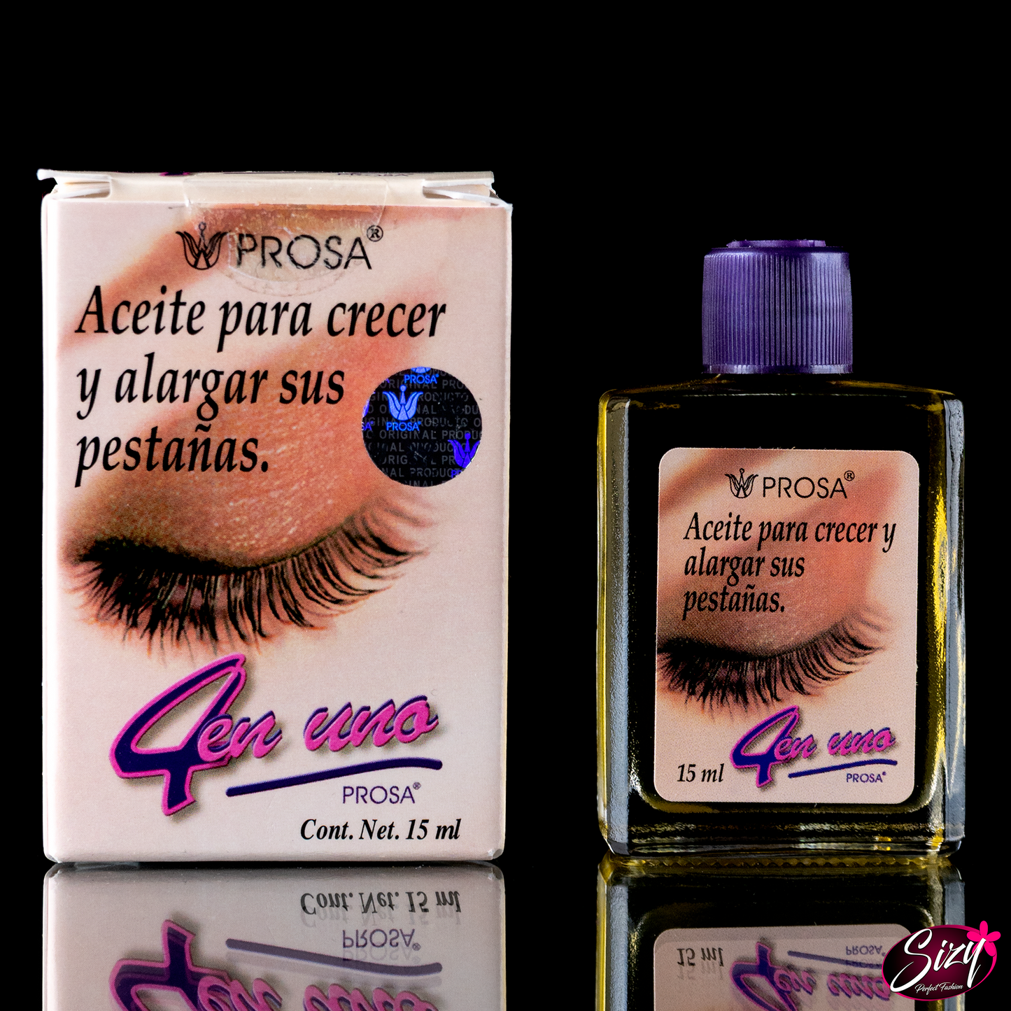 Aceite Para Crecer y Alargar Pestañas Prosa