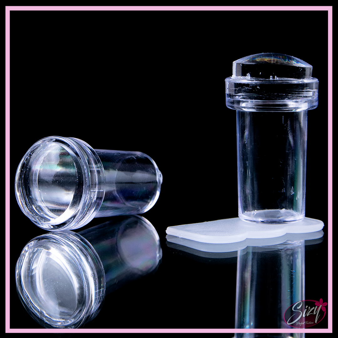 Sello De Uñas Grande Transparente