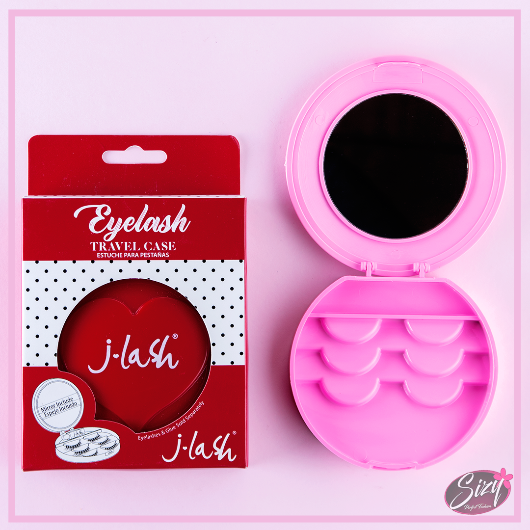 Estuches Para Pestañas Con Espejo Para Viaje J-Lash