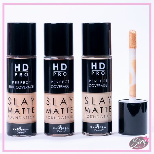 Base De Maquillaje HD Pro Slay Matte Liquid