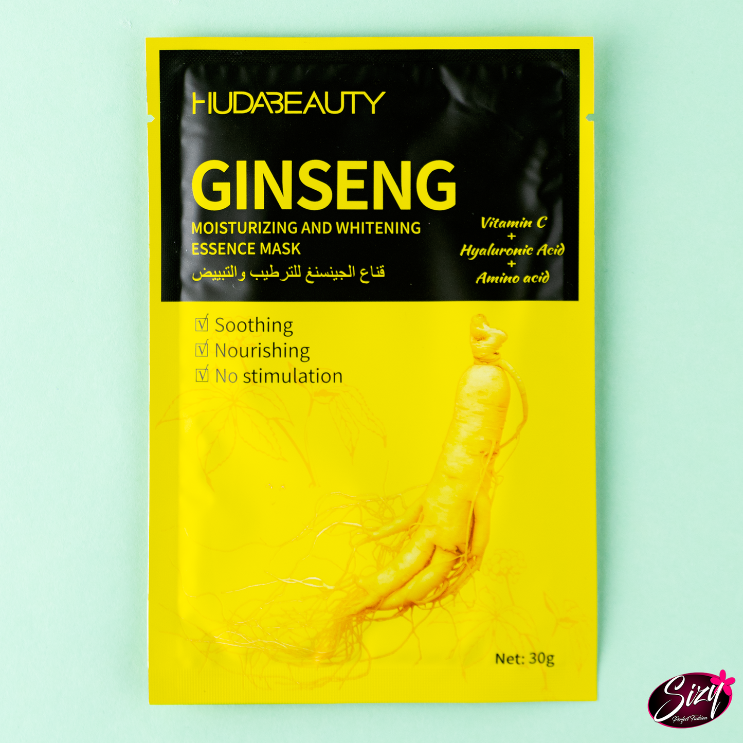 Mascarilla Facial De Ginseng