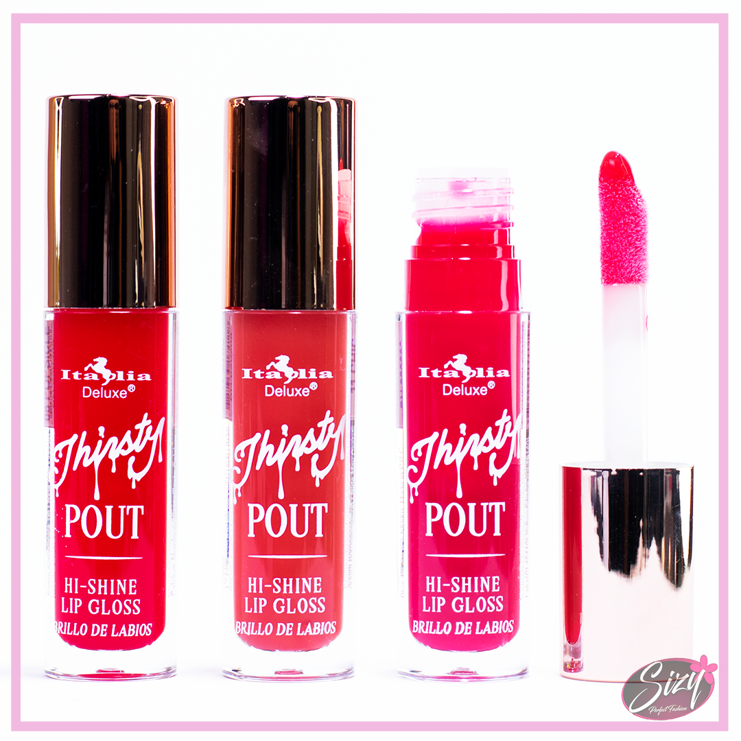 Italia Deluxe Lip Gloss Thirsty Pout