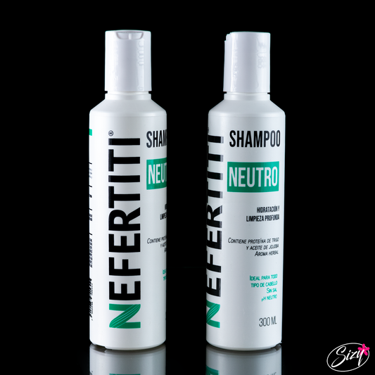 Shampoo Nefertiti Neutro Hidratación y Limpieza Profunda