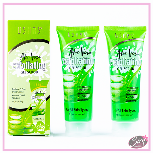 Exfoliante En Gel Aloe Vera Ushas