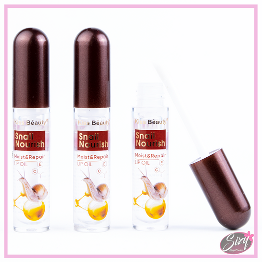 Brillo Labial Baba De Cáracol Kiss Beauty