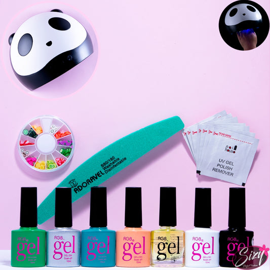 Combo Gelish: Lámpara Panda 36 Watts